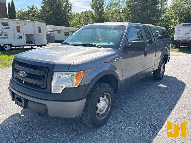 2013 FORD F-150 XL EXTENDED CAB 4X4 PICKUP VIN: 1FTEX1EM5DFB61403