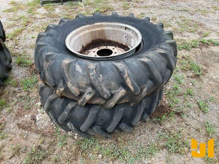 QTY (2) 14.9-24 TRACTOR TIRES