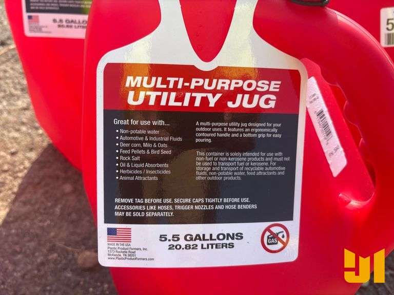 MULTI PURPOSE 5 GALLON UTILITY JUG