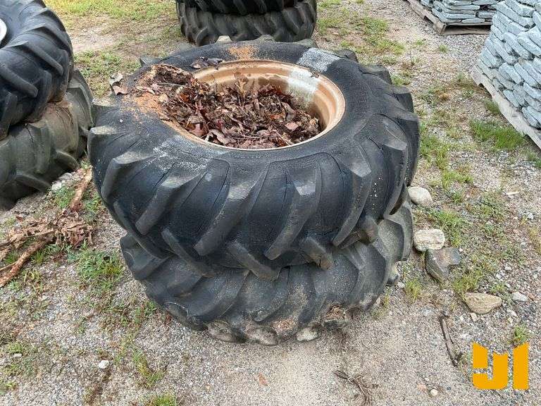 QTY (2) 14.9-24 TRACTOR TIRES
