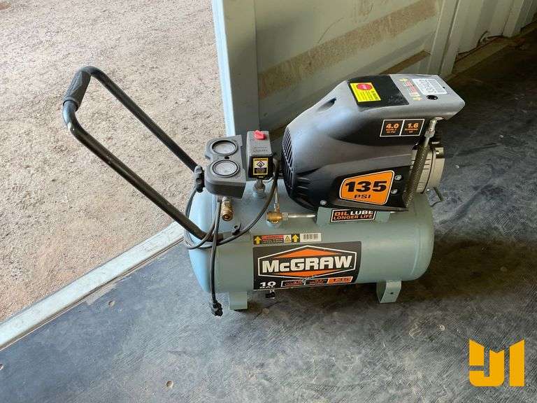 MCGRAW 135 PORTABLE AIR COMPRESSOR