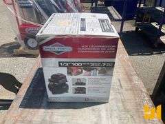 UNUSED BRIGGS & STRATTON AIR COMPRESSOR