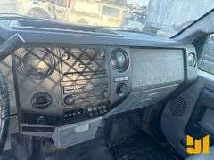 2012 FORD F-450 SINGLE AXLE REGULAR CAB FLATBED TRUCK VIN: 1FDUF4GY1CEB79462