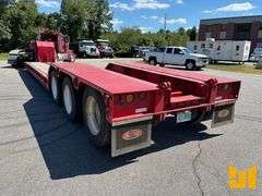 2002 TALBERT TALBERT HYDRAULIC FOLDING NECK FOLDING NECK LOWBOY TRAILER VIN: 40FSK704921021213