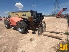 2018 JLG 1055 10000 LB TELESCOPIC FORKLIFT SN: 0160090026