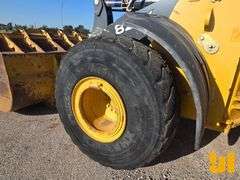 2014 DEERE 824K HIGH LIFT WHEEL LOADER SN: 1DW824KXHED658691