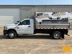 2009 DODGE RAM 3500 SINGLE AXLE DUMP TRUCK VIN: 3D6WH46L49G549652