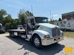 2007 KENWORTH T300 TANDEM AXLE ROLLBACK TRUCK VIN: NKLMLD9XX7M208933