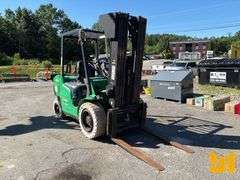 2015 MITSUBISHI FG30N 9000 PNEUMATIC TIRE FORKLIFT SN: AF13G00052