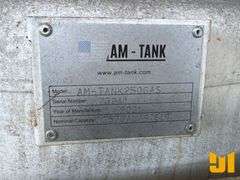 2021 AM TANK  AM-TANK250GAS  TANK SN: 73841
