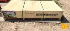UNUSED HURRICANE 20' X 20' STEEL CARPORT W/ OPEN SIDEWALLS