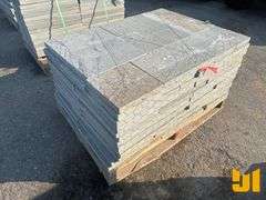 PALLET OF BLUE STONE PAVERS