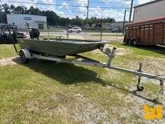 2023 SOUTHFORK CUSTOM ALUMINUM MUD BOAT VIN EZLSF198D323
