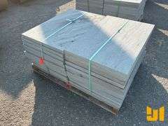 PALLET OF 35 1/2”X23 1/2”BLUE STONE PAVERS