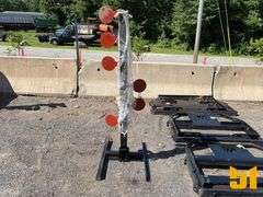 UNUSED 3/8" THICK AR500 DUELING TREE SHOOTING TARGET