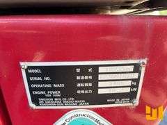 2022 TAKEUCHI TB235-2 HYDRAULIC EXCAVATOR SN: 123601670