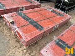 GROUND PROTECTION MAT, 7.3FT X 4FT, .5” THICKNESS, DIAMOND PLATE