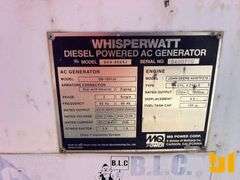 MULTIQUIP DCA-85USJ 60 KW TRAILER MOUNTED SN: 5892836