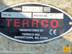 TERRCO HBM21 EDGE FLOOR GRINDER
