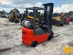 2004 TOYOTA 7FGCU15 1700 CUSHION TIRE FORKLIFT SN: 66430