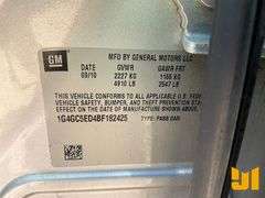 2011 BUICK LACROSSE VIN: 1G4GC5ED4BF182425 FWD