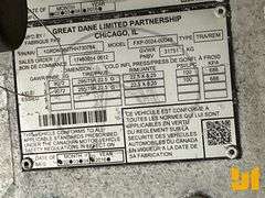 2017 GREAT DANE TRAILERS FREEDOM XP FXP-0024-00048 48'X102" ALUMINUM FLATBED TRAILER VIN: 1GRDM9627H