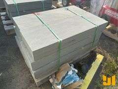 PALLET OF BLUE STONE PAVERS