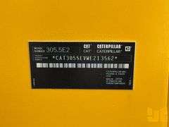 2021 CATERPILLAR 305.5E2 MINI EXCAVATOR SN: CAT3055ECWE213562