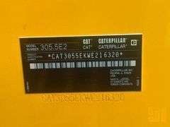 2021 CATERPILLAR 305.5E2  MINI EXCAVATOR SN: CAT3055EKWE216320