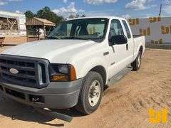 2006 FORD F-250XL SD EXTENDED CAB 4X2 PICKUP VIN: 1FTSX20PX6EC01994