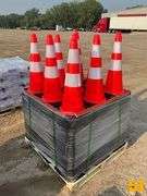 UNUSED LANDHERO ROAD CONES (250)