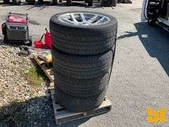 QTY (4) PIRELLI 305/40ZR22 TIRES W/RIMS