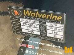 UNUSED 2025 WOLVERINE SWDB-11-84W 84 INCH HYDRAULIC BLADE SN: ZW-00513