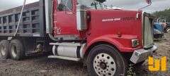 2007 WESTERN STAR 4900 TANDEM AXLE DUMP TRUCK VIN: 5KKHAECK67PY12512