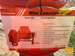 HURRICANE G350 MINI CONCRETE MIXER