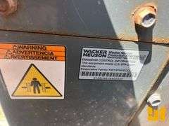 2009 WACKER RD12 TANDEM VIBRATORY COMPACTION EQUIPMENT SN: 510004818400335