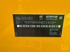 2021 CATERPILLAR 305.5E2  MINI EXCAVATOR SN: CAT3055EEWE216320