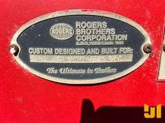 1993 ROGERS CT3WHNF35DSF22-77-R20GRARAL MECHANICAL RGN LOWBOY TRAILER VIN: 21741
