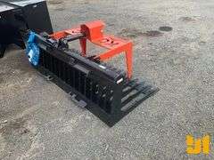 UNUSED SINGLE CYLINDER SKELETON GRAPPLE BUCKET 76 INCH