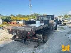 2012 FORD F-450 SINGLE AXLE REGULAR CAB FLATBED TRUCK VIN: 1FDUF4GY1CEB79462