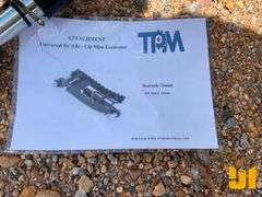 UNUSED 2025 TPM HYDRALIC THUB TO FIT .8-1.4 TON EXCAVATOR