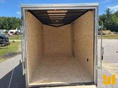 UNUSED 2024 CARGO EXPRESS TRAILERS CARGO EXPRESS TRAILERS ENCLOSED TRAILER 6'X12' VIN: 5JW7E1215RM11