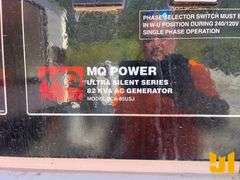 MULTIQUIP DCA-85USJ 60 KW TRAILER MOUNTED SN: 5892836