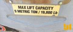 2008 SUPERIOR SVL90 SN: VL180 9 TON VACUUM LIFT SN: VL180