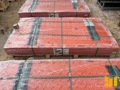 GROUND PROTECTION MAT, 7.3FT X 4FT, .5” THICKNESS, DIAMOND PLATE