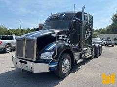 2015 KENWORTH T880 TRI AXLE TRUCK TRACTOR VIN: 1XKZP4EX9FJ468669