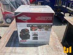 UNUSED BRIGGS & STRATTON AIR COMPRESSOR