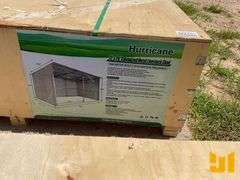 UNUSED HURRICANE MSC1220F 12' X 20' GALVANIZED LIVESTOCK SHED