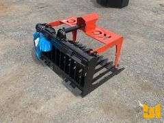 UNUSED QT SKELETON GRAPPLE SINGLE CYLINDER BUCKET 48 INCH