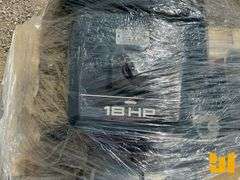 2 HONDA MOTORS, BRIGGS 18HP MOTOR, MISC PIPE AND PARTS,